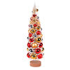 Photograph of 18" Frst Gold Tree Red-Gold-Silver Balls