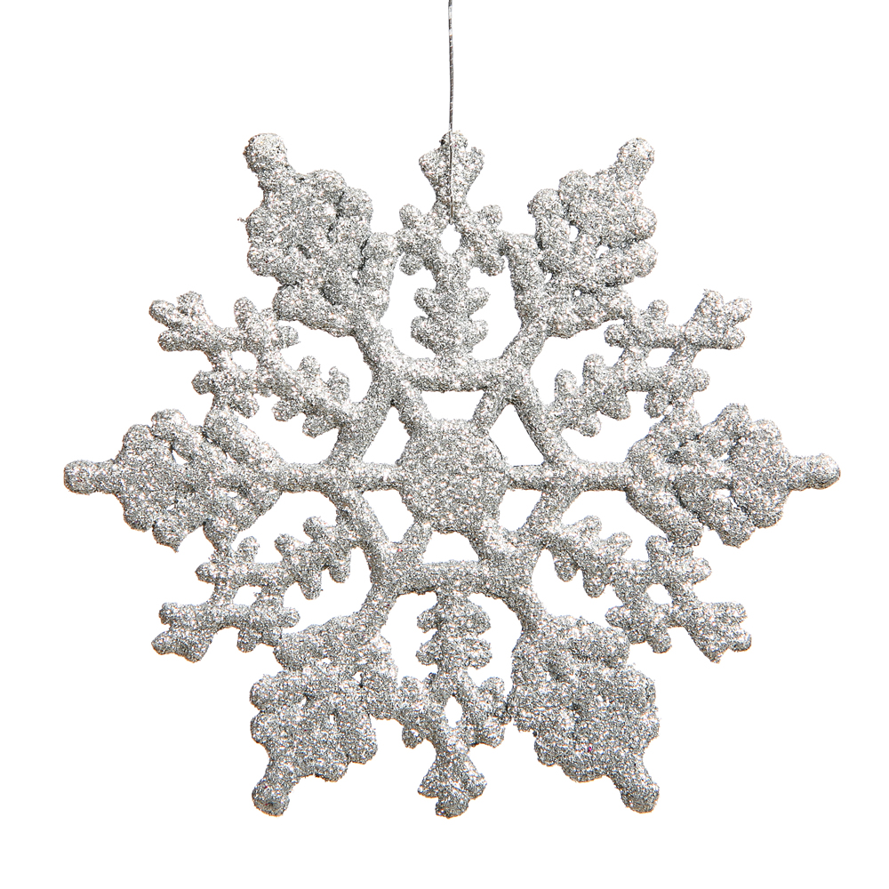 Sparkly Snowflake Ornament Sparkly Snowflake Ornament