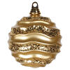 Photograph of 6'' Gold Candy Glitter Wave Ball