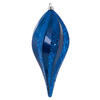 Photograph of 8'' Blue Candy Glitter Swirl Drop