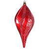 Photograph of 8'' Red Candy Glitter Swirl Drop