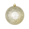 Photograph of 6" Champagne Shiny Mercury Ball 4/bag