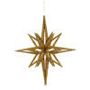 Photograph of 12" Gold 3D Glitter Star