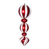 Photograph of 24" White/Red Peppermint Finial