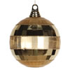 Photograph of 5.5" Gold Shiny-Matte Mirror Ball