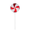 Photograph of 17" Red-White Candy Lollipop