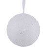 Photograph of 6" White Sequin Glitter Ball 1/Box