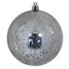 Photograph of 4" Pewter Shiny Mercury Ball 6/Bag