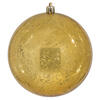 Photograph of 4.75" Honey Gold Shiny Mercury Ball 4/Ba