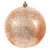 Photograph of 6" Rose Gold Shiny Mercury Ball 4/Bg