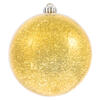 Photograph of 6" Honey Gold Shiny Mercury Ball 4/Bag