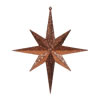 Photograph of 12" Copper Glitter Bethlehem Star 2/Bag
