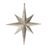Photograph of 12" Rose Gold Glitr Bethlehem Star 2/Bag
