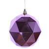 Photograph of 8" Pink Shiny Geometric Ball