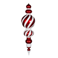 62in Candy Stripe Finial