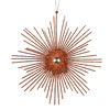 Photograph of 6.5" Copper Glitt Snowflake Burst 6/Bg