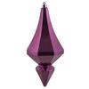 Photograph of 8" Plum Candy Diamond Finial 2/Bag