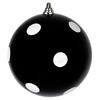 Photograph of 8" Black Candy Ball White Dots 1/Bag