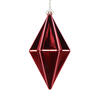 Photograph of 5.5" Red Shiny Finial Ornament 4/bag