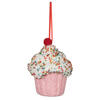Photograph of 4.5" Pink Cupcake Ornament 2/bag