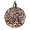 Photograph of 4.75" Rose Gold Diamond Mercury Orn 4/Bg