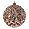 Photograph of 8" Rose Gold Diamond Mercury Ornament