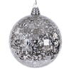 Photograph of 6" Silver Mirror Mercury Orn 2/Bag
