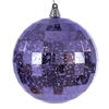 Photograph of 8" Lavender Mirror Mercury Ornament