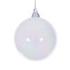 Photograph of 3" White Iridescent Ball 6/Bag
