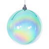 Photograph of 4.75" Teal Iridescent Ball 3/Bag