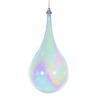 Photograph of 4" Baby Blue Iridescent Teardrop 3/Bag