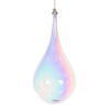 Photograph of 4" Champagne Iridescent Teardrop 3/Bag