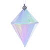 Photograph of 5" Baby Blue Iridescent Diamond 3/Bag