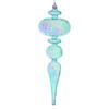 Photograph of 12" Teal Iridescent Finial