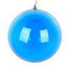Photograph of 6" Blue Clear Ornament 2/Bag