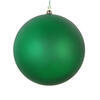 Photograph of 6" Green Matte Clear Ornament 2/Bag