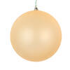 Photograph of 6" Champagne Matte Clear Ornament 2/Bag