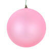 Photograph of 6" Pink Matte Clear Ornament 2/Bag