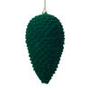 Photograph of 7" Moss Green Flocked Pinecone Orn 2/Bag