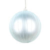 Photograph of 5" Frosty Mint Matte Glitter Ball 4/bag