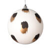 Photograph of 6" White Brush Strokes Ball 2/Bag