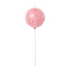 Photograph of 10" Pink Round Lollipop Ornament 3/bag