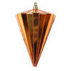 Photograph of 6" Shiny Burnish Orange Cone 3/bag