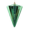 Photograph of 6" Shiny Midnight Green Cone 3/bag