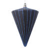 Photograph of 6" Matte Midnight Blue Cone 3/bag