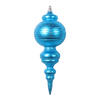 Photograph of 10" Matte Turquoise Finial Ornament 2/b