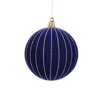 Velvet Round Ornament