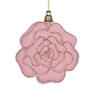 Photograph of 4" Light Pink Flower Ornament 4/Bag