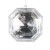 Photograph of 6" Silver Square Jewel Glitter Orn 2/Bag