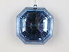 Photograph of 6" Baby Blue Square Jewel Glitter 2/Bag